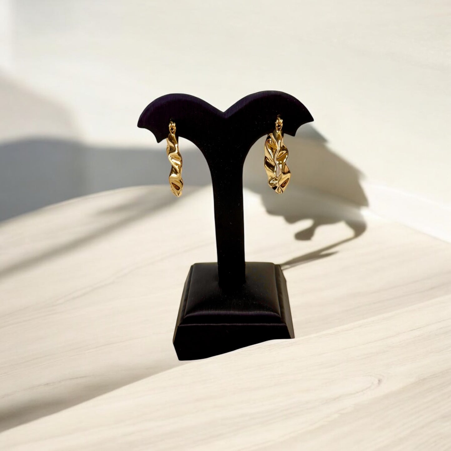 Sculpted Hoops
