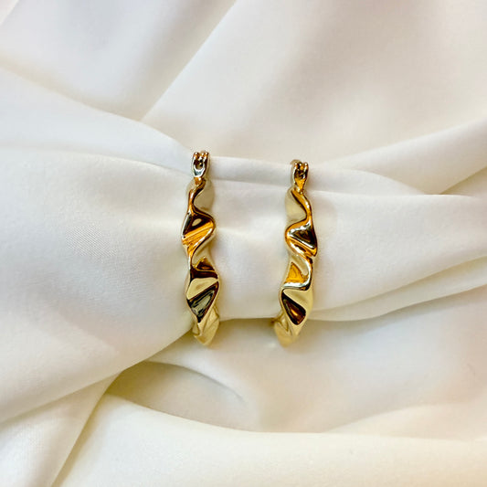 Sculpted Hoops